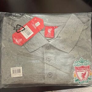 Liverpool Heather Gray Polo Shirt